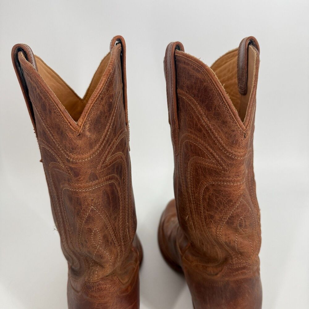 Tecovas The Cartwright Men's Size 9 D Scotch Goat Leather Western Cowboy Boots - Picture 8 of 12